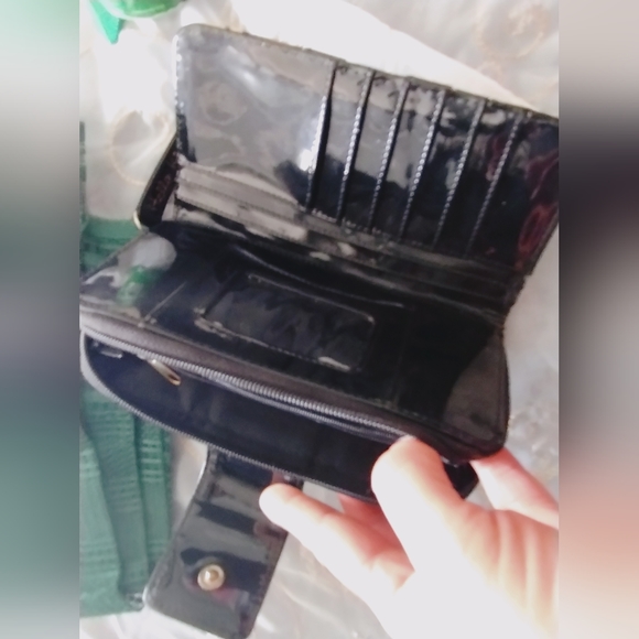 Leopard print Hello Kitty bowler bag w/matching leopard print  wallet,Loungefly - Picture 7 of 8